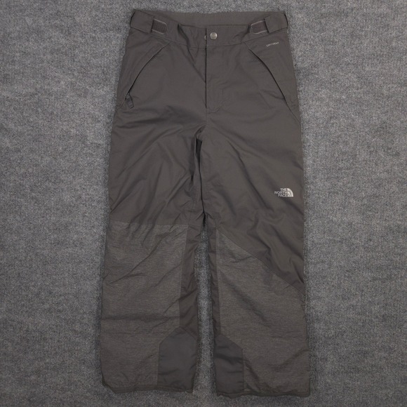 The North Face Freedom Insulated Snow Pants Boys L 14/16 Gray EZ Grow Adjustable - Picture 1 of 13